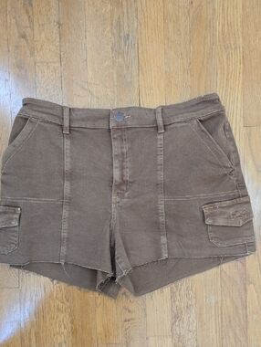 SO BRAND WOMEN'S JUNIOR SIZE BROWN CUT-OFF  SHORTS SIZE XL